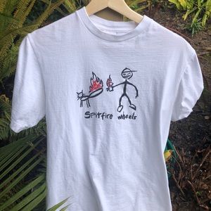 Supreme spot fire tee SS17